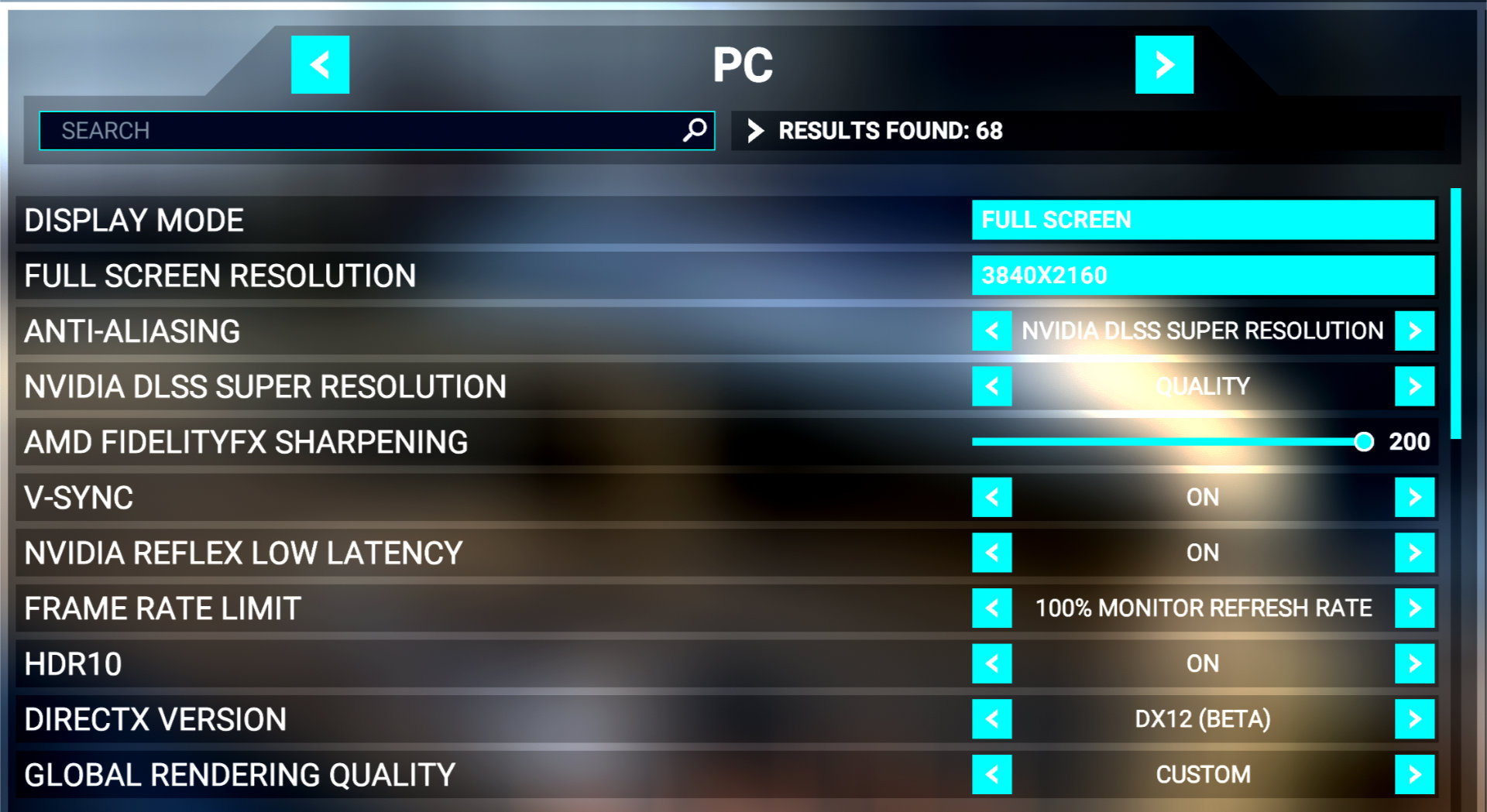 Microsoft Flight Simulator 2020 Graphics Settings